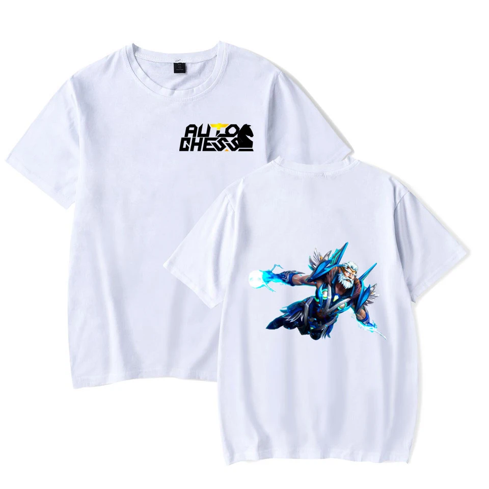  Game Dota AUTOCHESS t shirts Summer cotton Comfortable Tops Leisure Game Auto chess tshirt Men/Wome