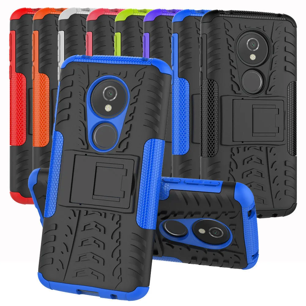 

For Motorola Moto E5 Play / E5 Cruise Case Rugged Armor Kickstand Phone Cover