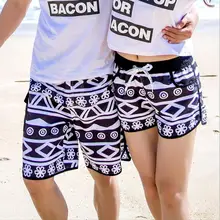 Купальники для пар бордшорты женские и мужские бордшорты Бермуды для серфинга Плавки Шорты плавки пляжные спортивные костюмы быстросохнущие шорты