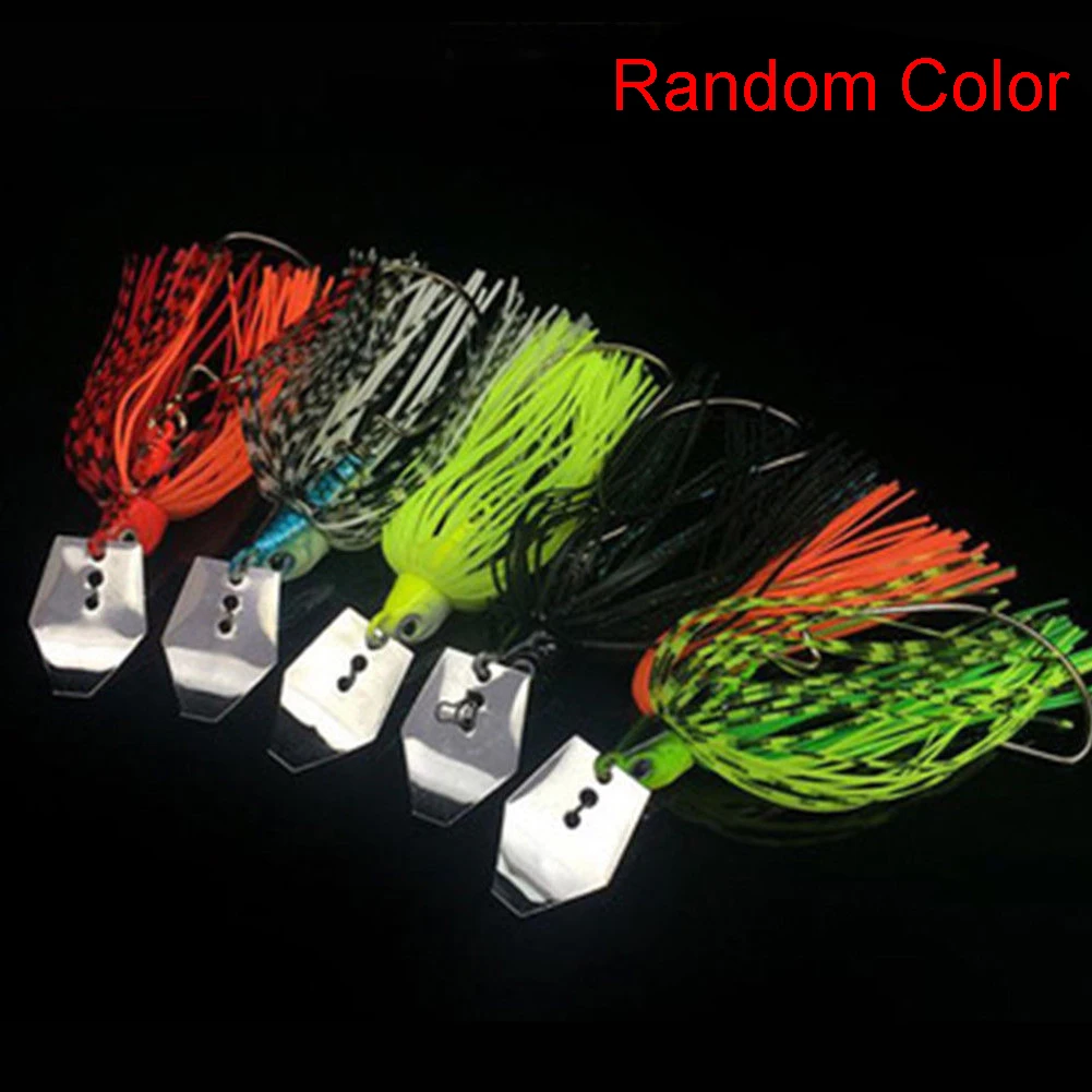 

Chatter Wobbler Saltwater Freshwater Outdoor Sports Artificial Reflective Silicone Spinner Bait Fishing Lure Buzzbait Durable