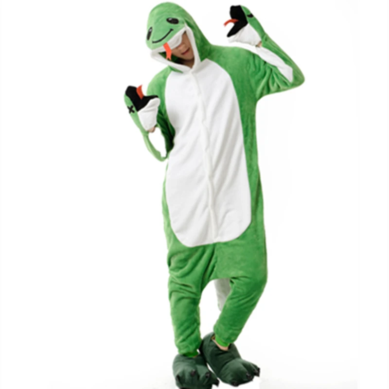 avión texto Permiso Mono de serpiente verde para hombre y mujer, ropa de dormir, disfraz de  Animal, para Halloween, navidad|costume pyjamas|pyjama cosplaypyjama  jumpsuit - AliExpress