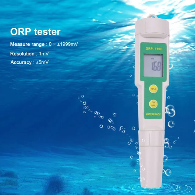 SHGO HOT-Professional 169E ОВП детектор редокс-тестер водонепроницаемый ОВП метр Ph измерительный инструмент