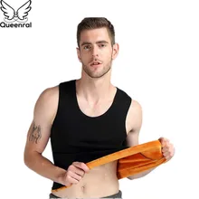 Queenral зимнее термобелье Топ жилет термо нижнее белье теплые кальсоны без рукавов плюс бархатное термобелье