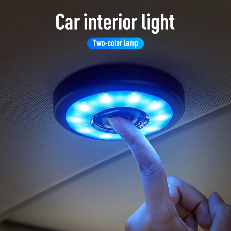 Car Accessories Decoration Interior Ornament Car Reading Light Led Car Interior Lighting Rear Row Car Roof Lamp Auto Accessorie