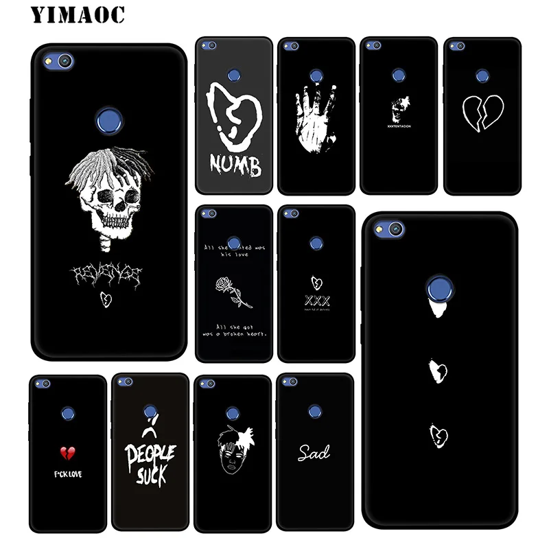 

Xxxtentacion See you Soft Silicone Case For Huawei Honor 10 8X 8 8C 6A 7A 7X 7C Lite Pro Y9 Y7 Y6 Prime 2018 2017 Note 10