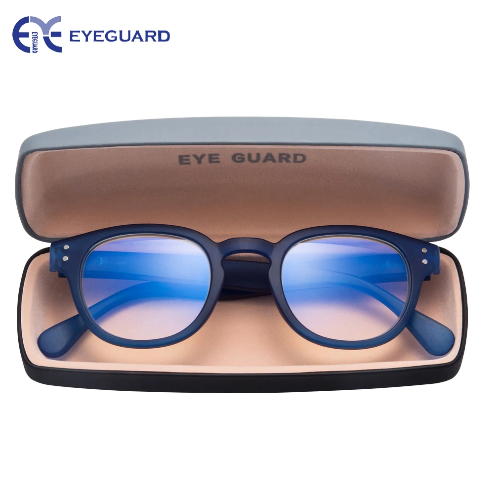 

EYEGUARD Readig Glasses Anti Blue Light & Anti Block Glare Computer Game Readers Men Women Blue