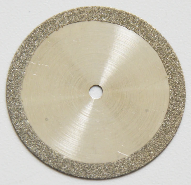 Discos de Diamante Dental com Grão Médio tipo de Disco de Corte Lote Diamante Moagem Ferramentas Abrasivo Dental Discos 10 Pçs - 0.3-0.4mm 9 discos de Diamante abrasivo Dental com grão