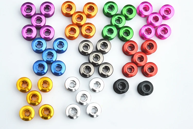 

Single Double Crankset Chainring Bolts Nuts for Racing MTB Bike