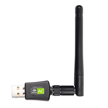 

Dual Band 5Ghz 2.4Ghz 600Mbps USB Wireless Network Cards WiFi Adapter for Desktop/Laptop/PC Free Driver