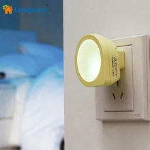Lumiparty LED Сенсор ночник Яркость настенных розеток Сенсор свет автоматического Управление ночник для Спальня коридор детская комната