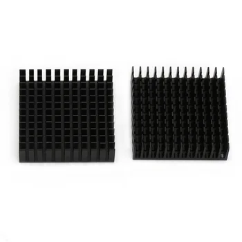 

2Pcs Radiator Aluminum Heatsink Extruded Profile Heat Dissipation for Electronic #L059# new hot
