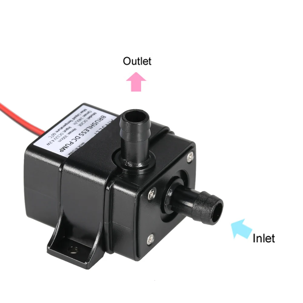 DC12V 4 2 W мини бесколлекторный погружной водяной насос для аквариума фонтана