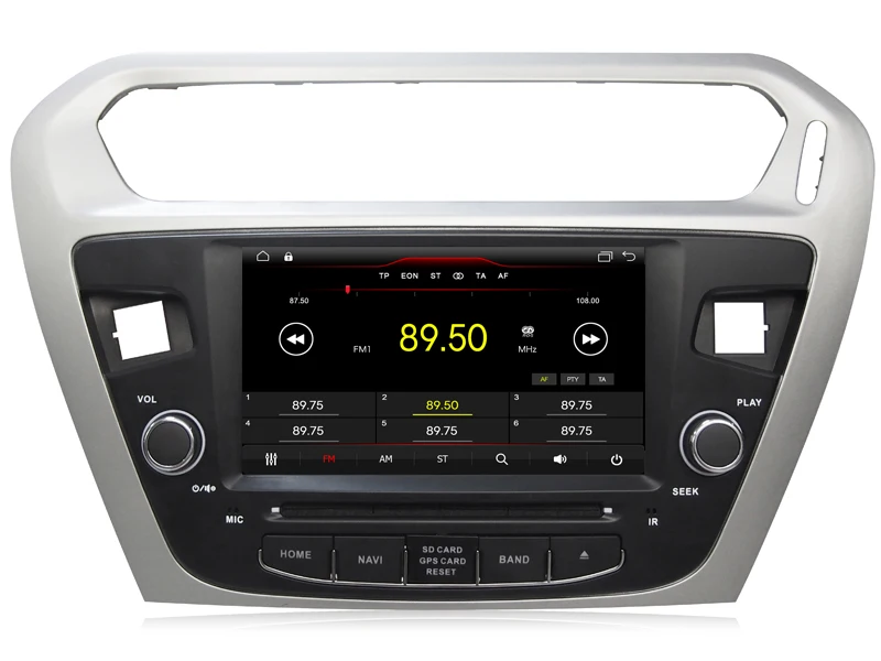 Excellent WITSON  Quad-core Android 9.1 car dvd player For CITROEN ELYSEE/PEUGEOT 301 2G RAM Memory Mirror Link for Android Mobile+iPhone 2