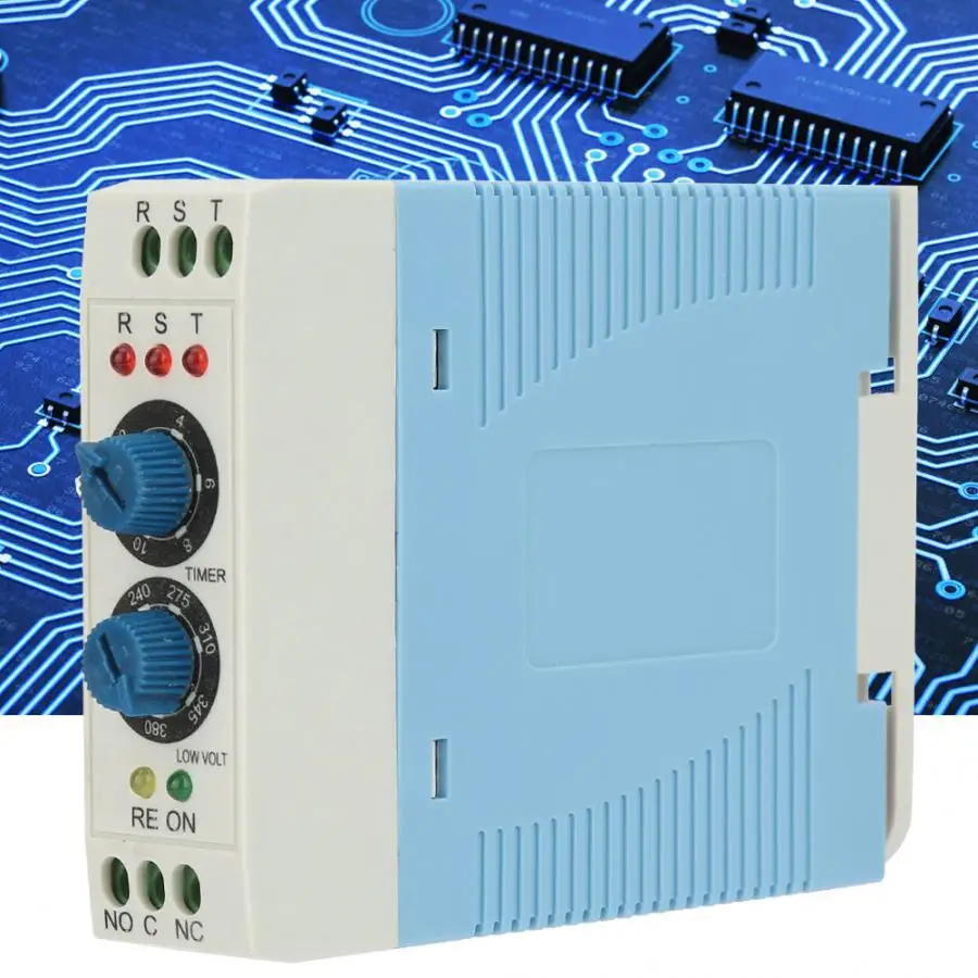 

Double Set Repeat Timer Cycle DIN Rail Mouting Time Relay Timer TPNF-E AC110-380V 50/60Hz Rail Timer