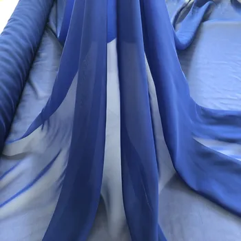 

SASKIA 3Meter Polyester Chiffon Tulle Fabric Sewing For Dress Clothing 75D Yarn Material Skirt Party Georgette Fabrics Diy
