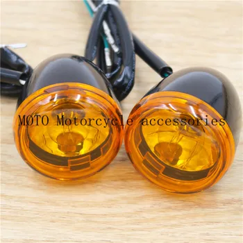 

Motorcycle Turn Light Rear Visor Trim Ring Turn Signal Light For Harley XL883 XL1200 LAMP 1992-Up 93 94 95 96 97 98 99 00