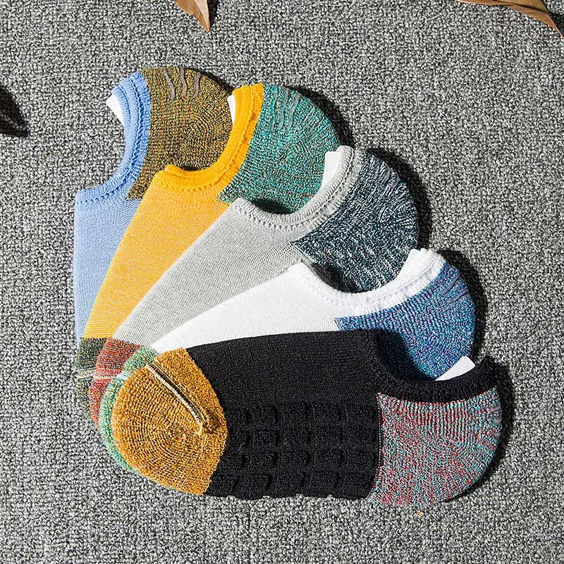 Fashion Casual High Quality Men's Warm Ankle Socks Crew Ankle Low Cut