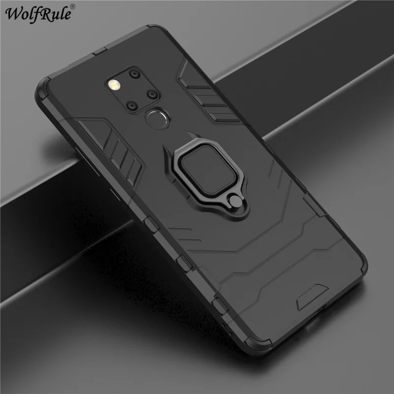 Чехол для Huawei Mate 20 X WolfRule Ring Holder Броня Бампер Защитный чехол телефона 20X Cover 7 2''
