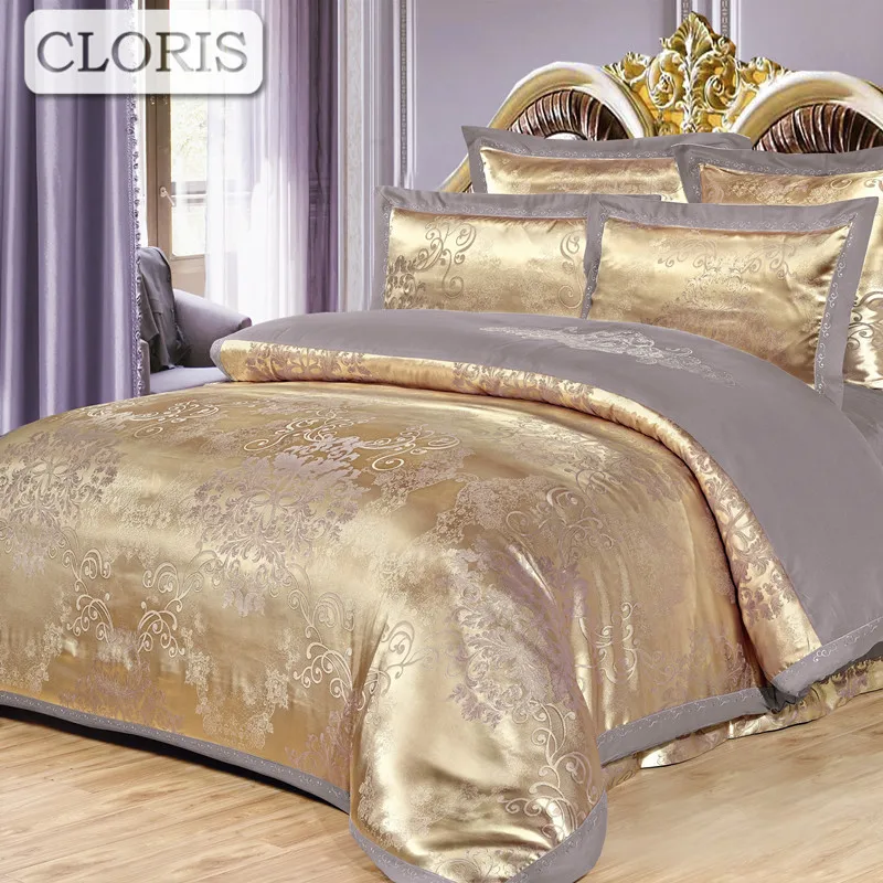 Модное дизайнерское хлопковое постельное белье CLORIS Fast Sent жаккардовое