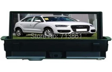 Perfect 8 inch android 4.4 Car GPS Navigation fit for Audi Q3 2011-2015,,canbus,keep original cd,English,russian,protugeuse,spanish 2