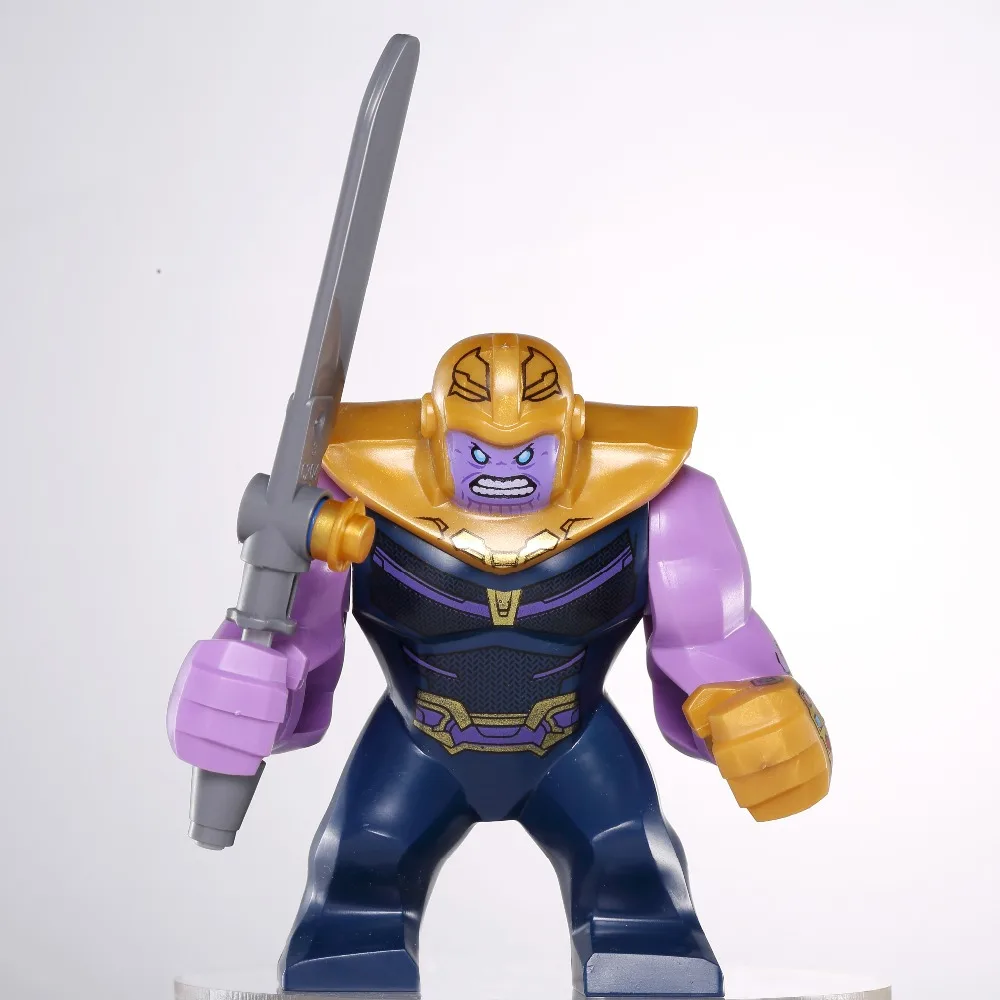 

Decool Marvel Super Hero Series The Thanos Figures Building Blocks Bricks Toys For Children Model Gifts Compatible Legoing