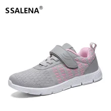 Женская дышащая Спортивная обувь из сетчатого материала для прогулок, легкая Нескользящая обувь, спортивная обувь, AA11124