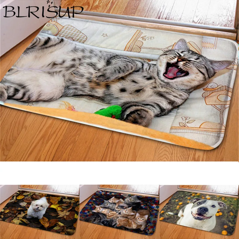 BLRISUP 3D животное собака кошка современный для чистки ковров дома