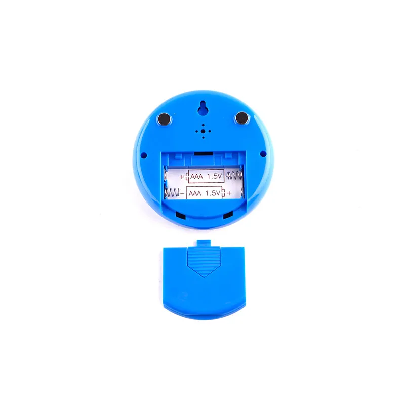 Пластиковые Цифровые ЖК-электронные влажность температура времени функция настенные часы с термометром гигрометр с черными световые часы