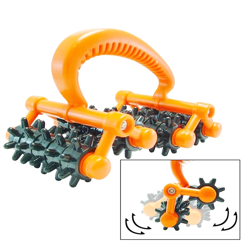 

Handheld Full Body Anti Cellulite Massage Cell Roller Massager Mini Wheel Ball Foot Hand Body Neck Head Leg Pain Relief