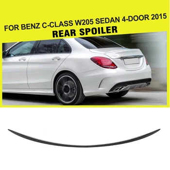 

Car-Styling PP Racing Trunk Rear Spoiler Lip Wings for Benz C-Class W205 Sedan 4-Door 2015