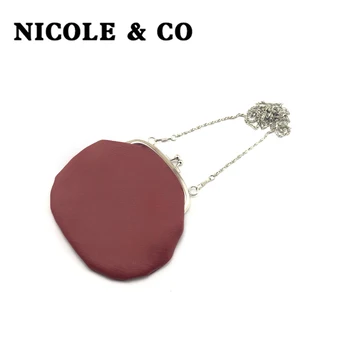 

NICOLE & CO Long Purse Women Girls Shoulder Bag Card Holder Wallet Fashion Change Purse
