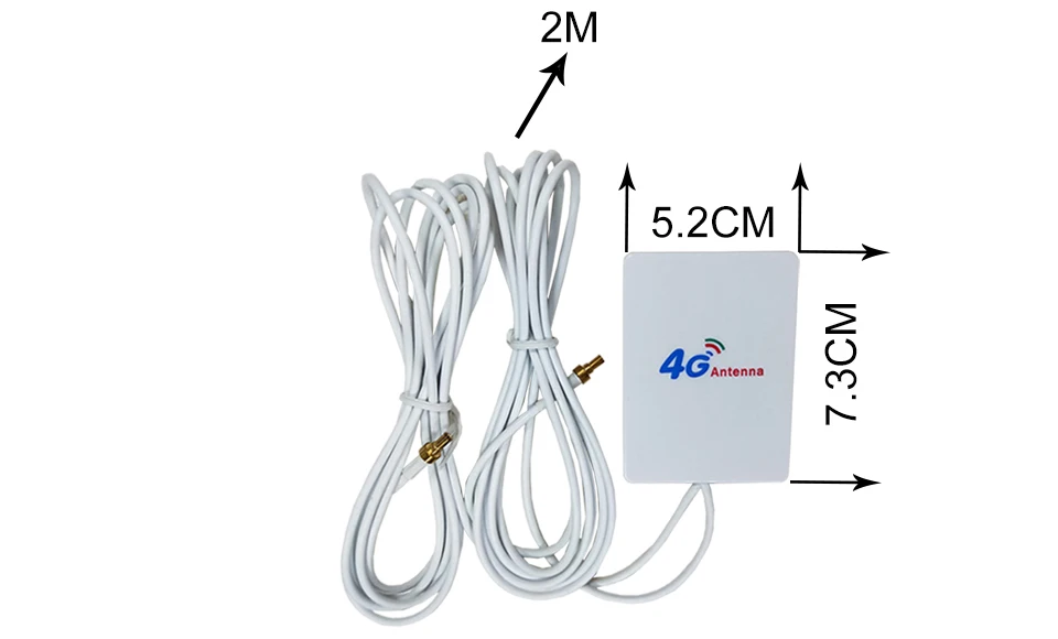 5 шт 3g 4G LTE антенны CRC9 разъем 4G LTE маршрутизатор Anetnna 3g внешняя антенна с 2 м кабель для huawei 3g 4G LTE модем-маршрутизатор