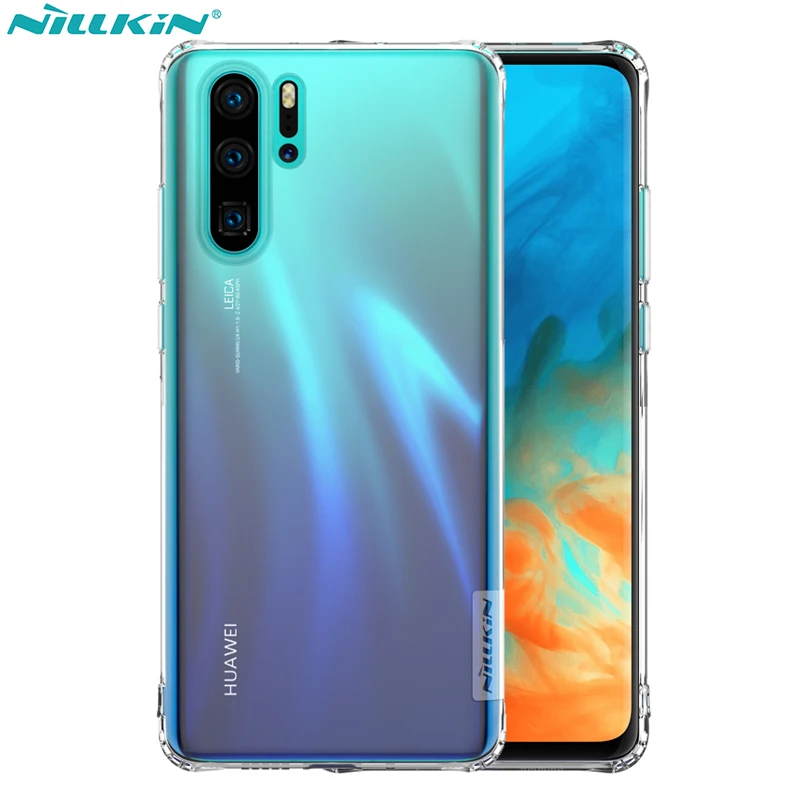 Huawei P30 Pro case Huawei P30 cover NILLKIN TPU clear Transparent soft silicone back cover Case with Retail Package