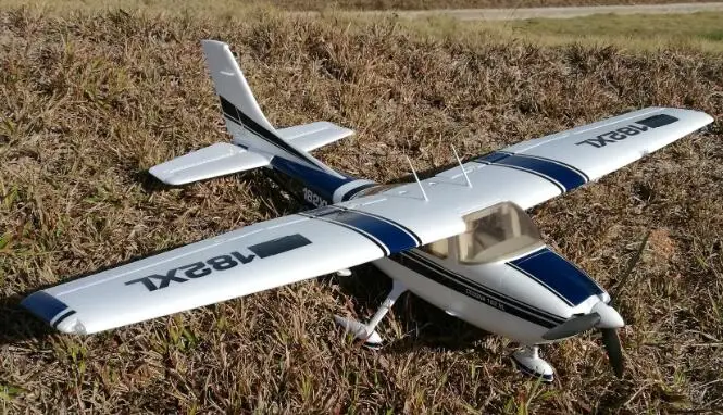 RC Toy Plane EPO Cessna 182 1410mm Wingspan 6ch With Flaps and Led Light PNP 8