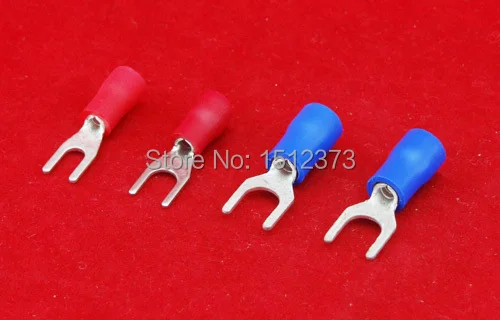 250 шт./лот предварительно изолирующий контакт SV1.25-4 22-18AWG(0,5-1,5 квадратных метров) разъем провода