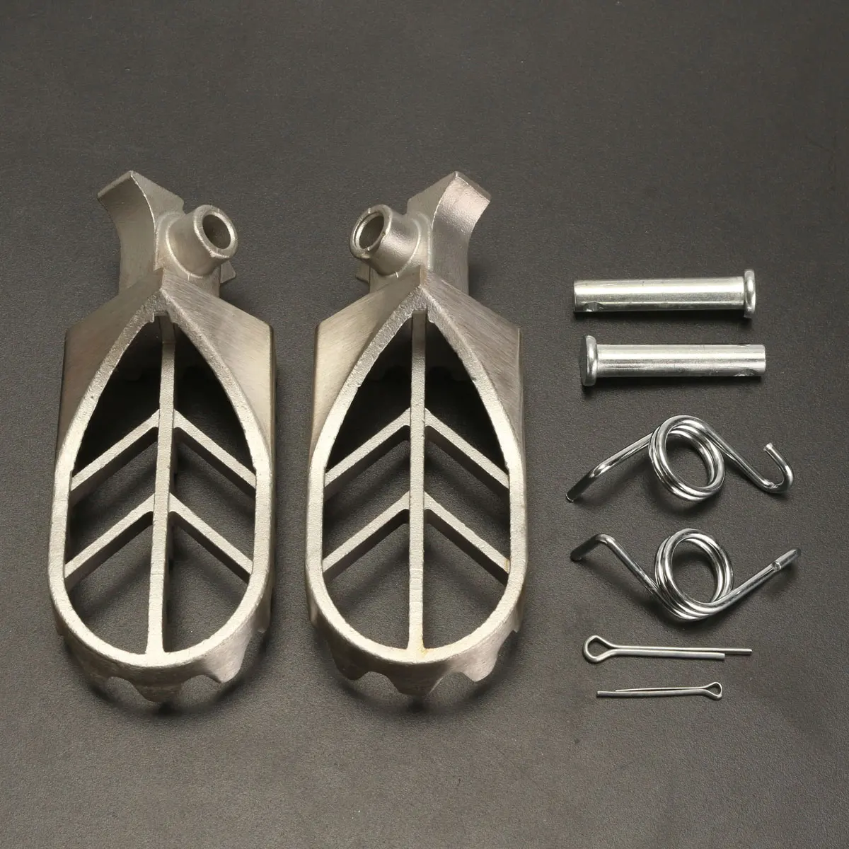 

New 1 Set Stainless Steel Motorcycle Foot Peg Rest Pedal For Yamaha YZ85 YZ125 YZ250 YZ450F WR250F