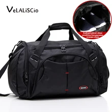 Дорожная сумка, мужская сумка, мужская спортивная сумка для фитнеса, сумка для отдыха, путешествий, туризма, Большая вместительная сумка из ткани Оксфорд, сумка для багажа