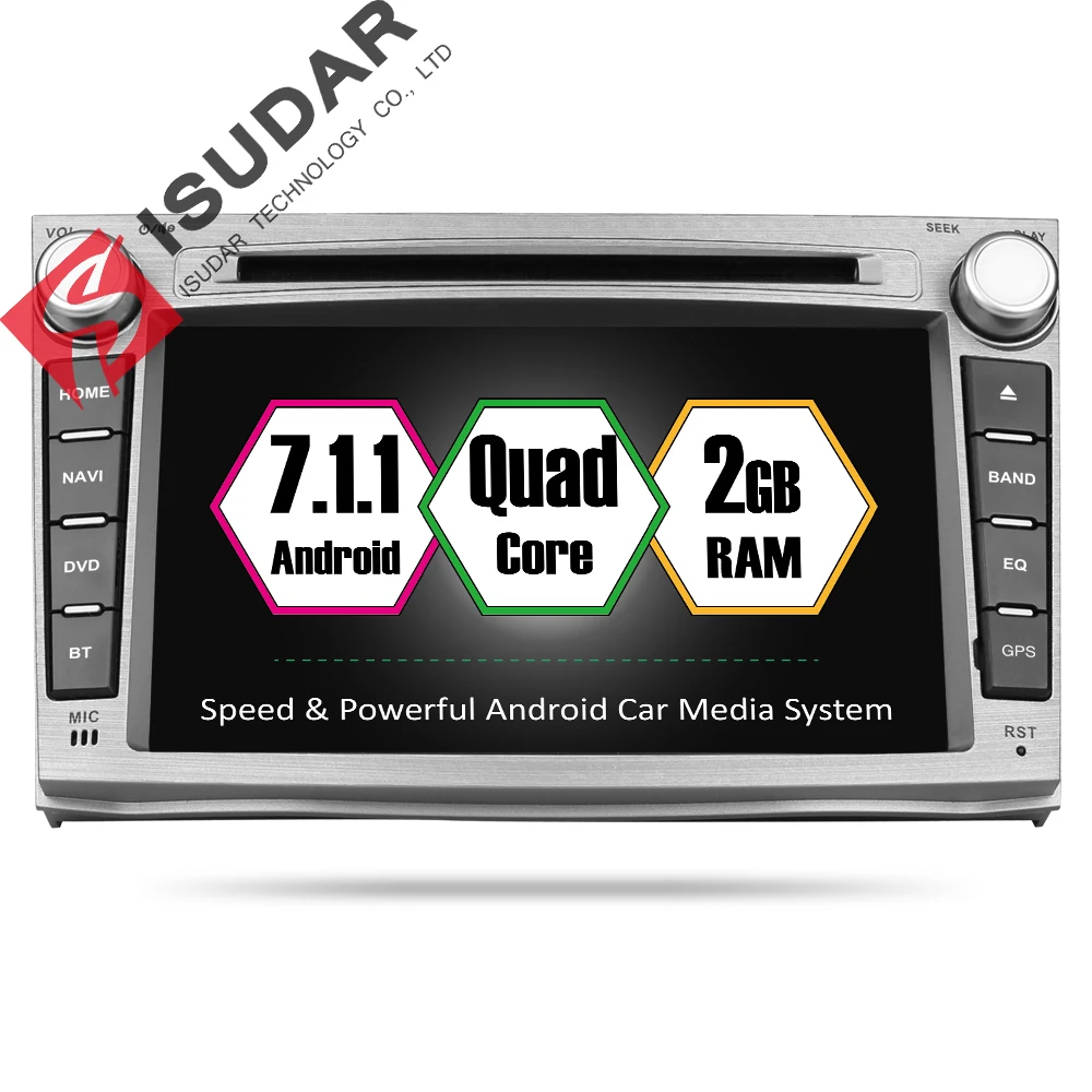 

Isudar Car Multimedia player 2 din Auto DVD android 7.1.1 7 Inch For SUBARU/OUTBACK/LEGACY 2008-2013 Quad Core 4G Radio FM GPS