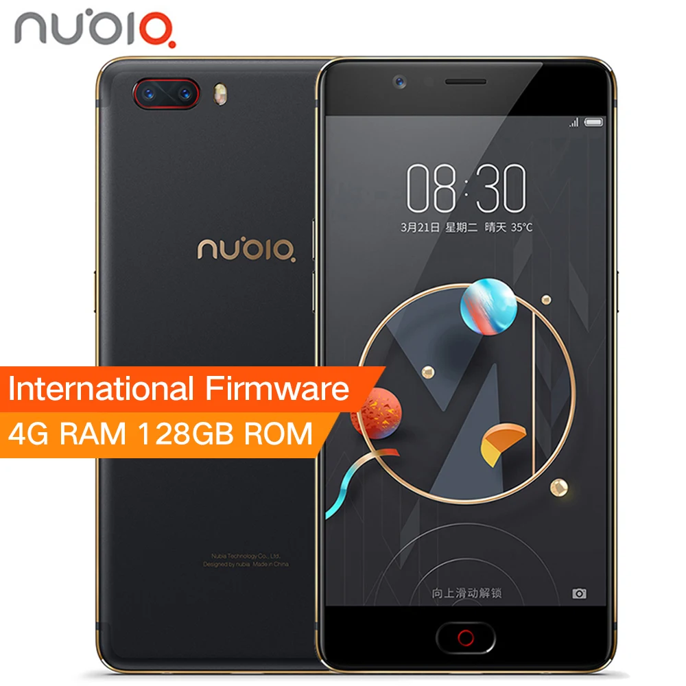 Original ZTE Nubia M2 4GB RAM 128GB ROM 5 5 Inch 1080P 13 0MP 13 0MP
