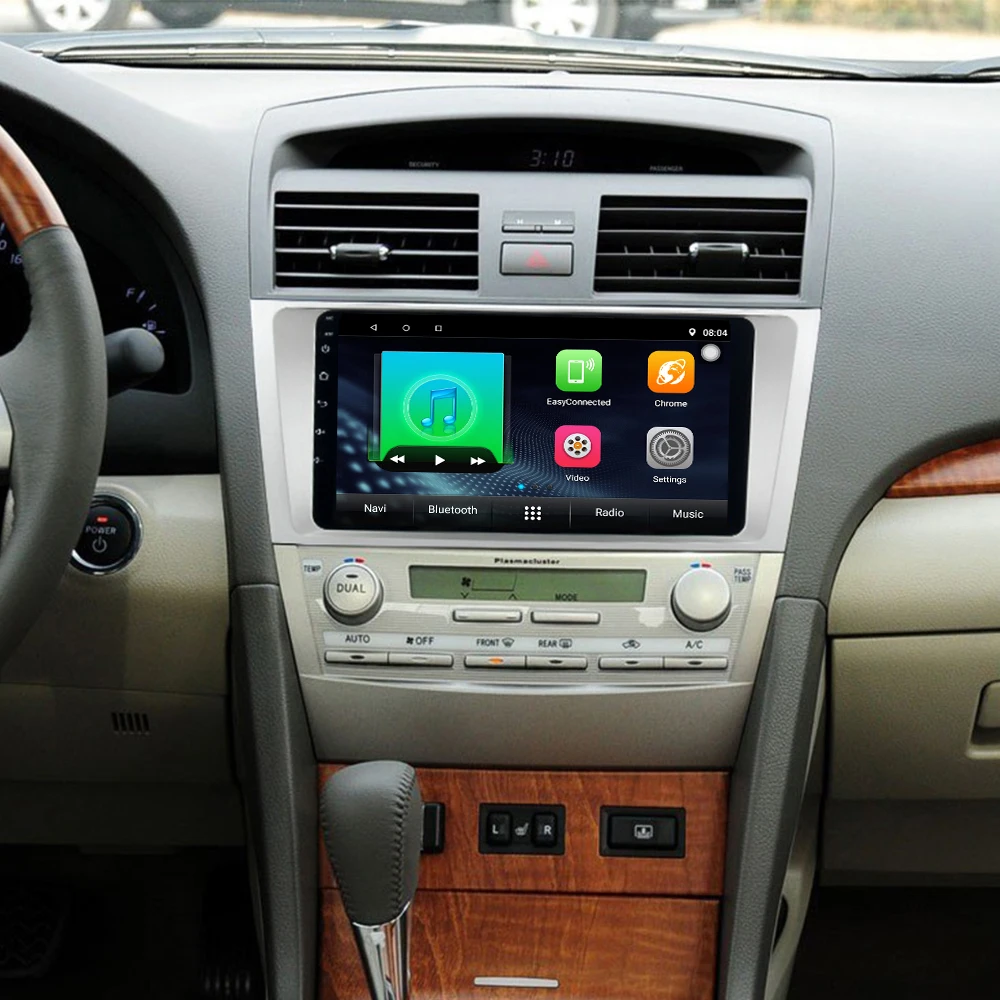 Android 7,0 автомобиль радио gps-навигатор плеер для Toyota Camry 2006-2011 головное устройство стерео Устройство карта wifi видео навигация Bluetoot