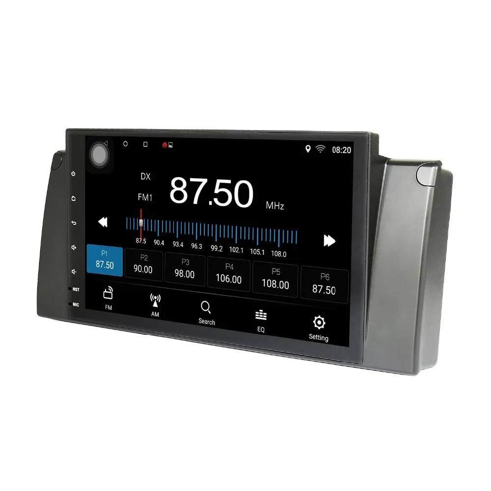 Panlelo для BMW 5 серии E60 2003-2010 3 серии E46 1997-2006X5 E53 1999-2006 Android 8 стерео gps навигация авто радио AM