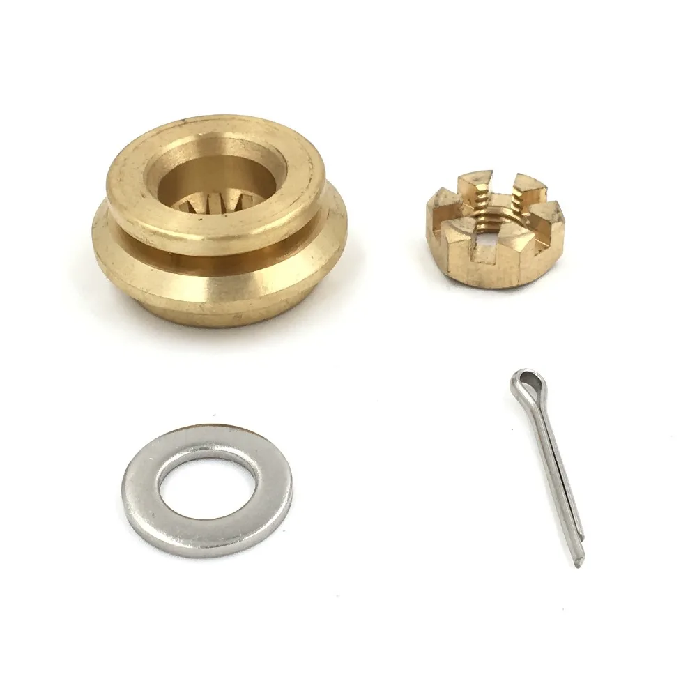 

Free shipping A set parts for honda 25-30hp engine honda propellers spacer washer plate nut castle pin cotter