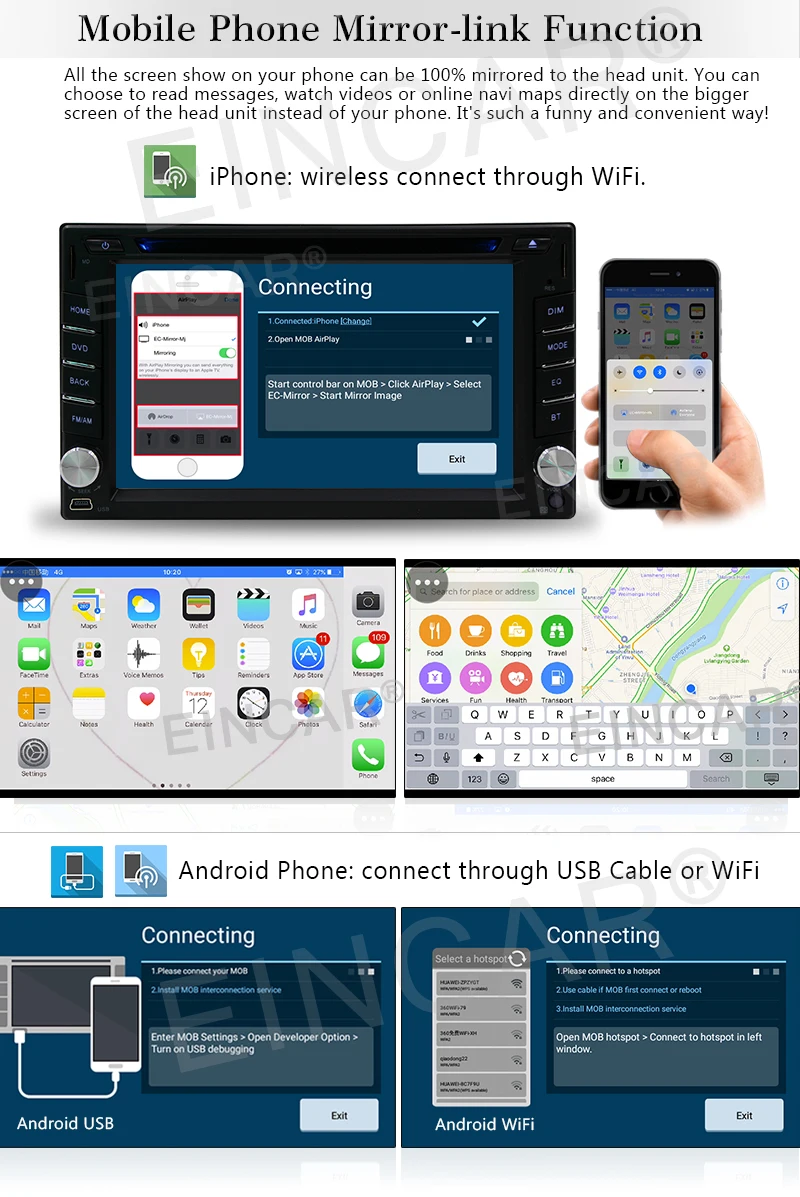 Sale Double din Quad Core 6.2