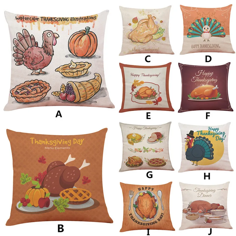 Buy New Arrival Thanksgiving Gifts Pillowcase Turkey