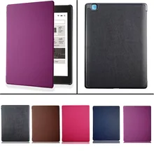 Чехол Smart cover для Kobo Aura One, 7,8 дюймов, электронная книга, электронная книга из искусственной кожи, карман на магните, автоматический режим сна и бодрствования, чехол
