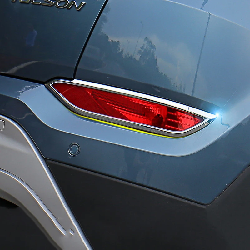 Для hyundai Tucson 2016 2017 ABS Chrome внешний после задний хвост Туман света абажур рама крышка