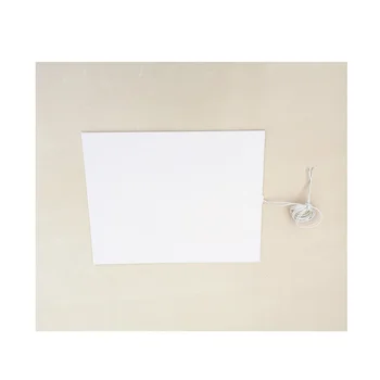 

36v 100w 330*430*1.5mm Food Grade Silicone Rubber Heater adhesive 1 side 1000mm lead out from middle of 330mm side