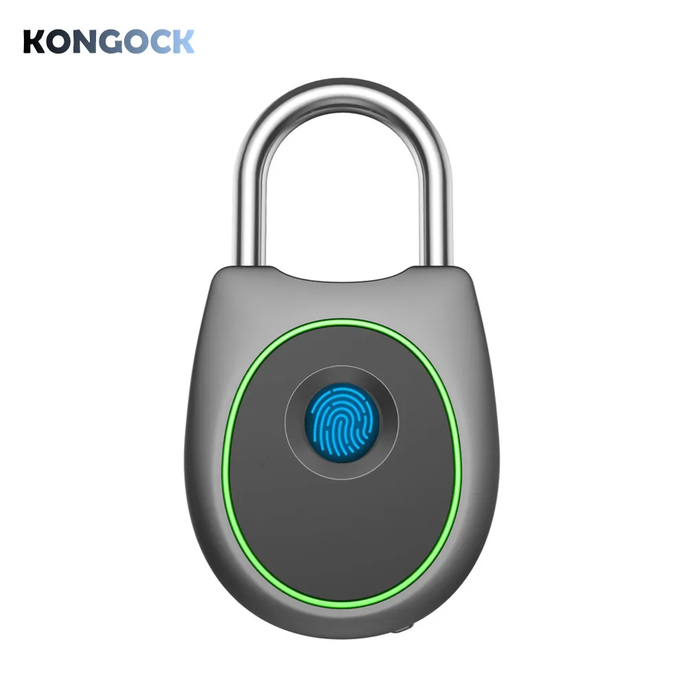 

Biometric Fingerprint Smart Padlock, Keyless intelligent waterproof lock for House Door, Fence, Backpack, Suitcase, Office, Bike