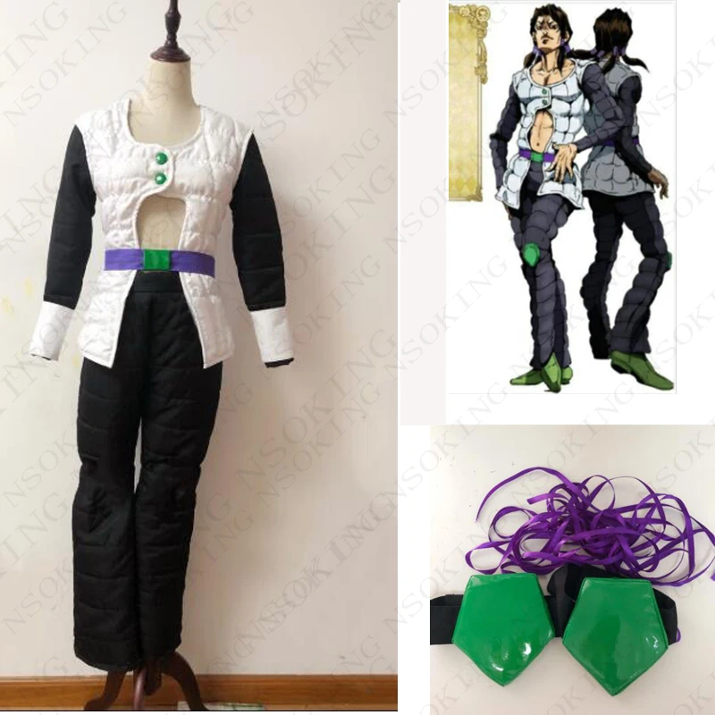 

Anime Bizarre Adventure Illuso Cosplay Costume Custom Made