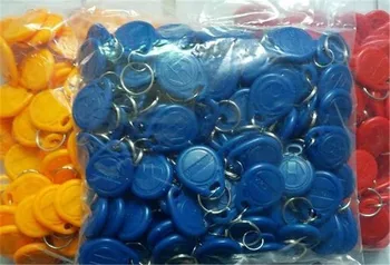 

(100pcs)T5577 Tag RFID 125KHz Keychain Keyfobs Key Finder RFID Card Access Control Cards